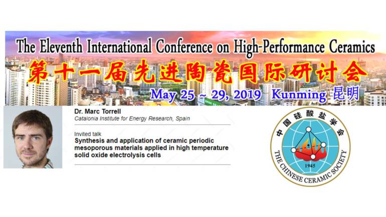 3Dprinting of functional ceramics and mesoporous SOEC electrodes; invited talks at CICC