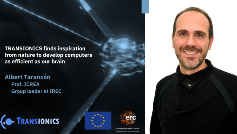 TRANSIONICS:  ERC-PoC earned by Albert Tarancón